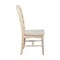 International Concepts Set of 2 Magnolia Chairs, Unfinished C-9P - alternate 4